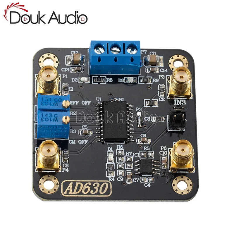 AD630 Phase-locked amplifier phase sensitive detection Weak signal condition