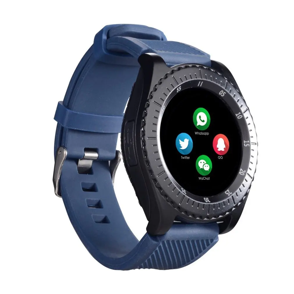 

Z3 Bluetooth Smartwatch Built-in Camera Sports Watches Men Fitness Tracker Pedometer With Anti-Sweat Band Supports SIM Card