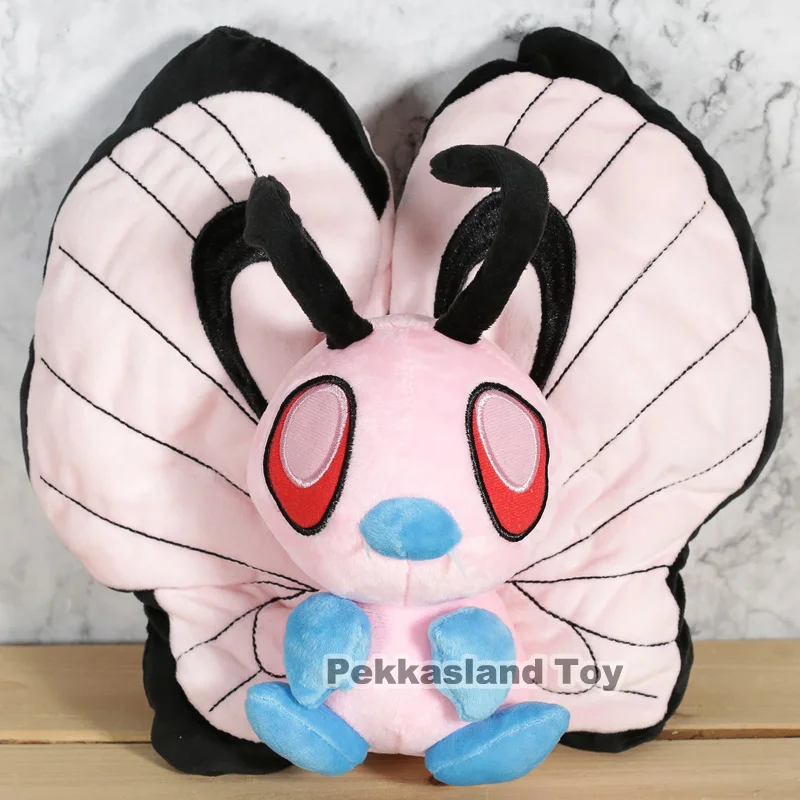 

New Butterfree Plush Doll Anime Cartoon Dolls Soft Gifts Stuffed Toys Retail