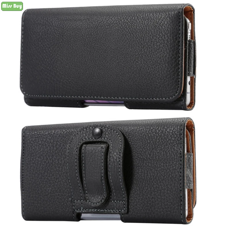 

Universal Leather Flip Cover Phone Pouch for Samsung For huawei for xiaomi for HTC For MOTO For IPhone for OPPO Waist Bag Case