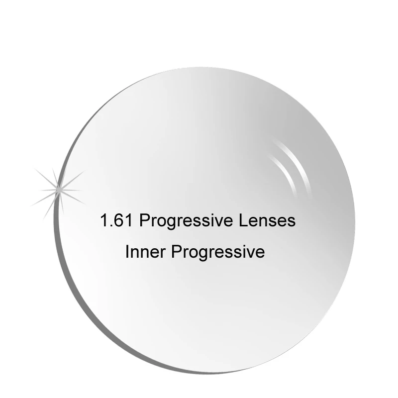 

1.61 Inner Prescription Progressive Lenses Free Form Multifocal Lens for Near Far Sight Myopia/Hyperopia Corrective Optic Lenses