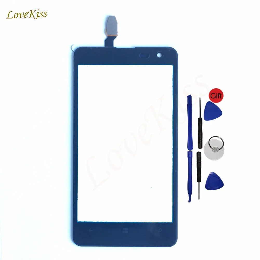 

Quality Digitizer Touch Screen Panel For Nokia Lumia 625 N625 Touchscreen Sensor Front Glass Outer Lens Replacement Tracking