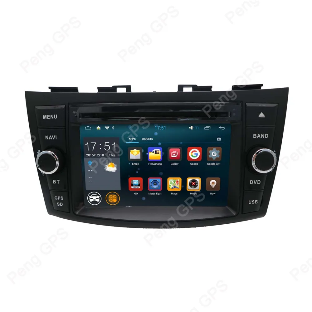 Flash Deal Octa Core IPS Android 8.0 Car 2 Din Radio for SUZUKI SWIFT 2011 2012 GPS Navigation CD DVD Player IPS Screen 1024*600 HIFI Music 4