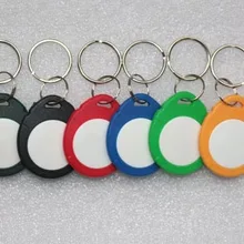 1000 шт./лот 13.56 мГц IC брелки брелок красочные брелков i-code2 брелок-контроллер дверной замок