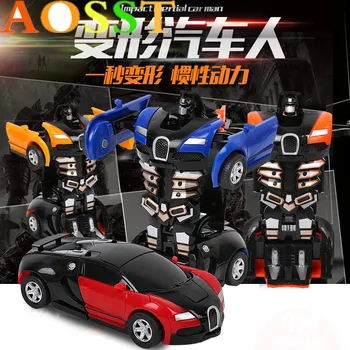 

Mini Stunt Climbing Model Morphing Robot Children's Impact Deformation Toys Non Telecontrol Toys Gift Impact Deformed Car