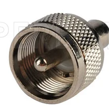 Superbat 5 шт. UHF-RCA адаптер UHF штекер RCA Женский Джек прямой РФ коаксиальный разъем