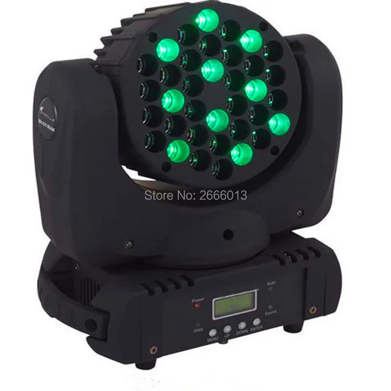 

High brightness 36x3W led beam moving head lights/RGBW linear dimmer led wash beam stage light/dj disco lighting LED party lamp