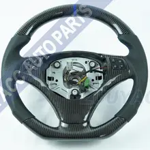 Рулевое колесо из углеродного волокна и кожи для BMW 3 E90(лопатки переключения передач