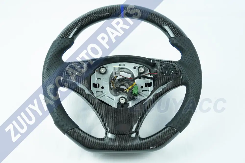 

Carbon Fiber & Leather Steering Wheel for BMW 3 E90 (Shift Paddles)