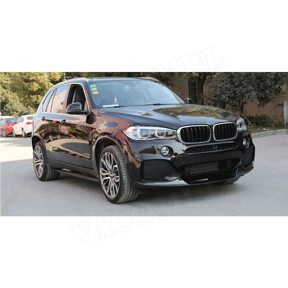 Углеродное волокно передний спойлер задний диффузор для губ разветвители BMW X5 F15 M