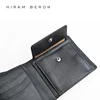 Hiram Beron Leather Wallet Men RFID Blocking Customized Holder Cow Leather Wallet Credit Card Genuine Wallet Men Gift 5
