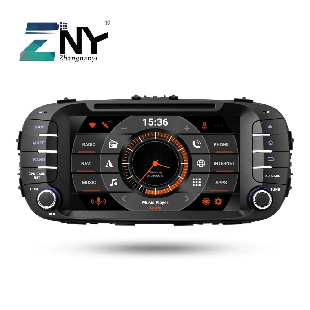 8" IPS Android 9.0 Car DVD For Kia Soul 2014 2015 2016 2017 2018 Auto