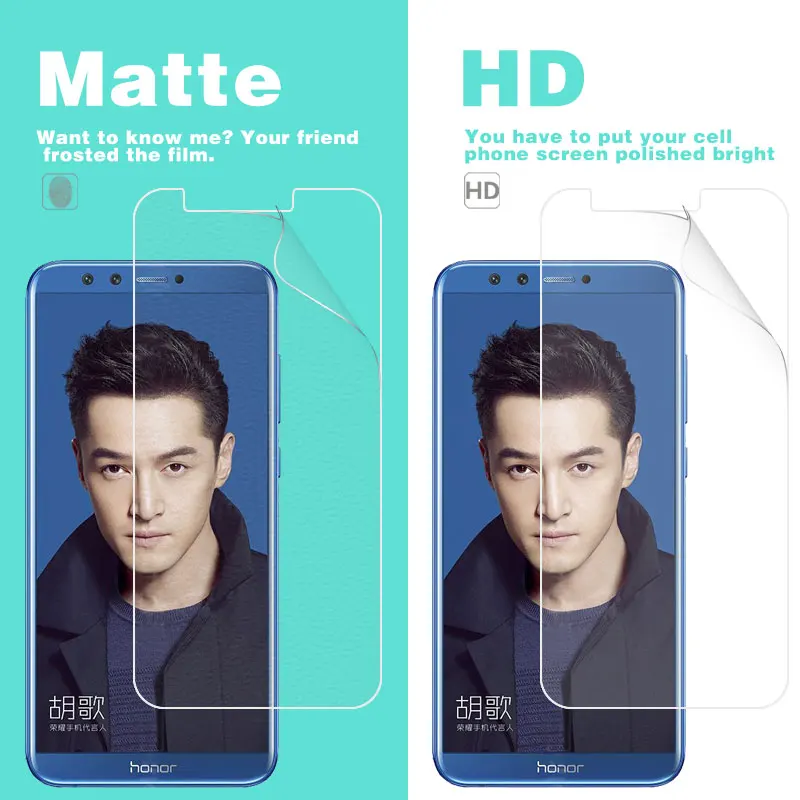 С ЖК-дисплеем HD прозрачная глянцевая Защитная пленка для Huawei Honor 9 Lite 5 65 в LLD-AL00