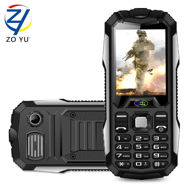ZOYU D9800 cellphones business phone the outdoor phone for senior phone 3800 power bank 2G dual