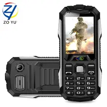 ZOYU D9800 cellphones business phone the outdoor phone for senior phone 3800 power bank 2G dual sim dual standby mobile phone