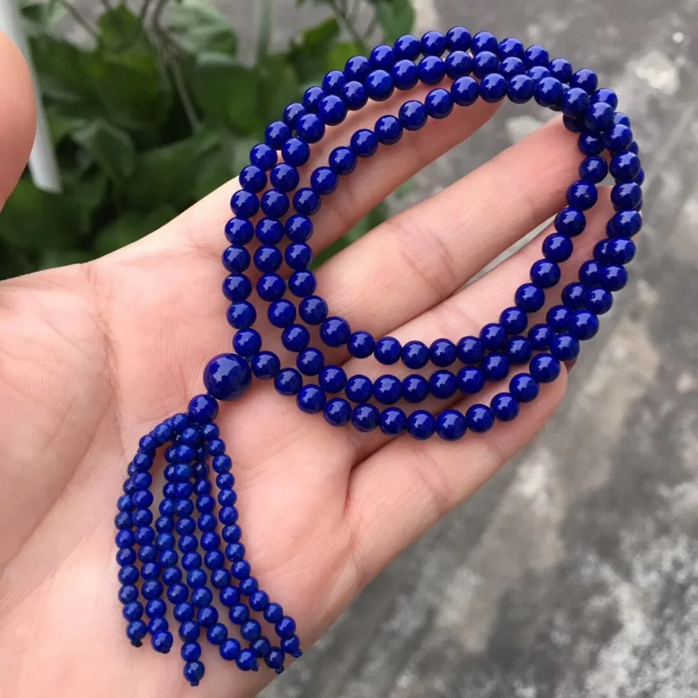 Natural Lapis Bracelet (1)