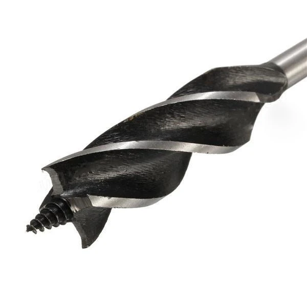 Free shipping Woodworking bit four slot four - sided carpentry woodworking bits drill hole opener lock reaming bit Twist drill