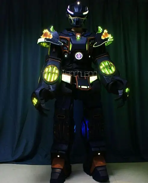 

LED bar warm-up stilts robots LED lamp robot the stilts