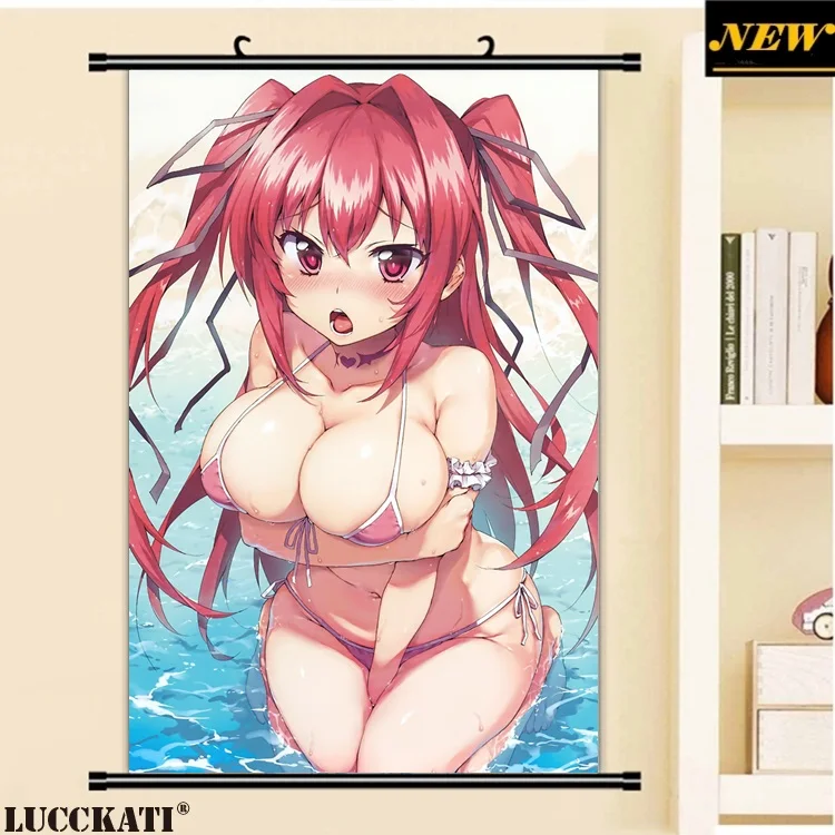 

40X60CM Shinmai maou no testament naruse mio sexy loli cameltoe cartoon anime wall picture mural scroll canvas painting poster