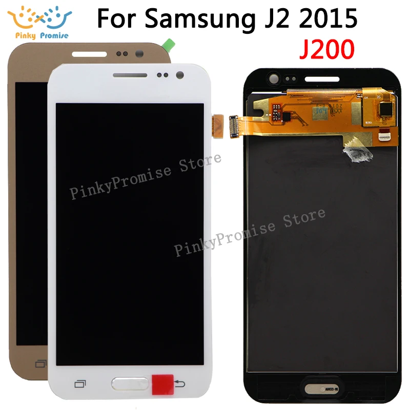 ЖК-дисплей с дигитайзером для Samsung Galaxy J2 2015 J200F J200M J200H J200Y сенсорный экран samsung j2 j200f