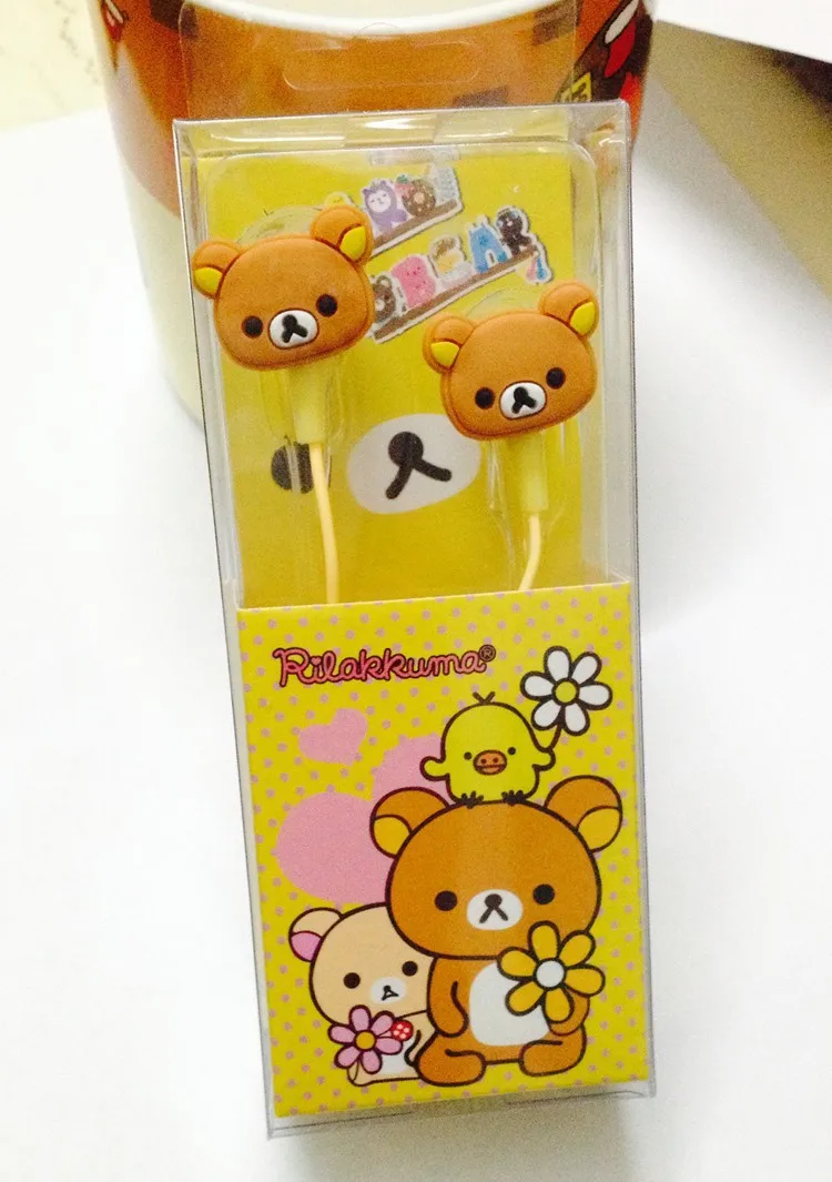 bilder für Neue stereo Kopfhörer Rilakkuma fone de ouvido headset cartoon kopfhörer niedlich earpods geräuschisolation auriculares bilder für Neue stereo Kopfhörer Rilakkuma fone de ouvido headset cartoon kopfhörer niedlich earpods geräuschisolation auriculares