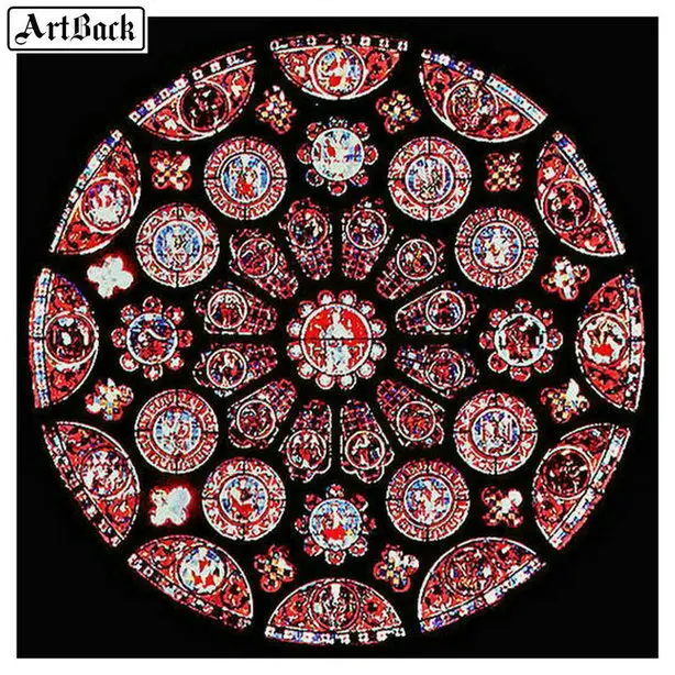 Алмазная картина ARTBACK религиозная мандала 3d вышивка полная выкладка мозаика арт