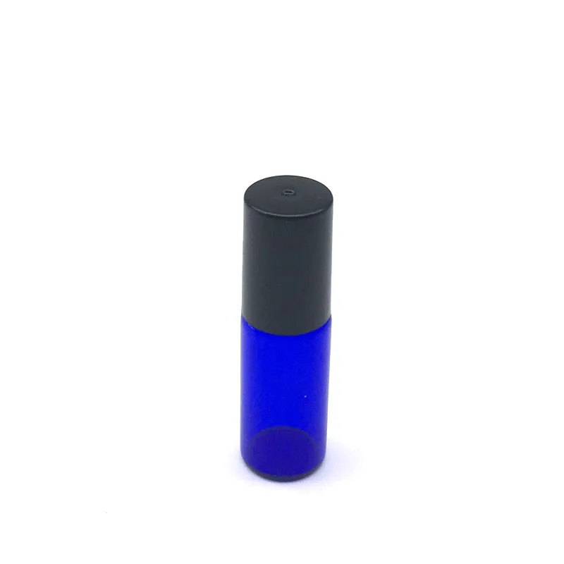 

1Pcs Empty 5ml Perfume Roll On Glass Bottles Stainless Steel Roller Ball for Essential Oil Vials Mini Roller Bottle