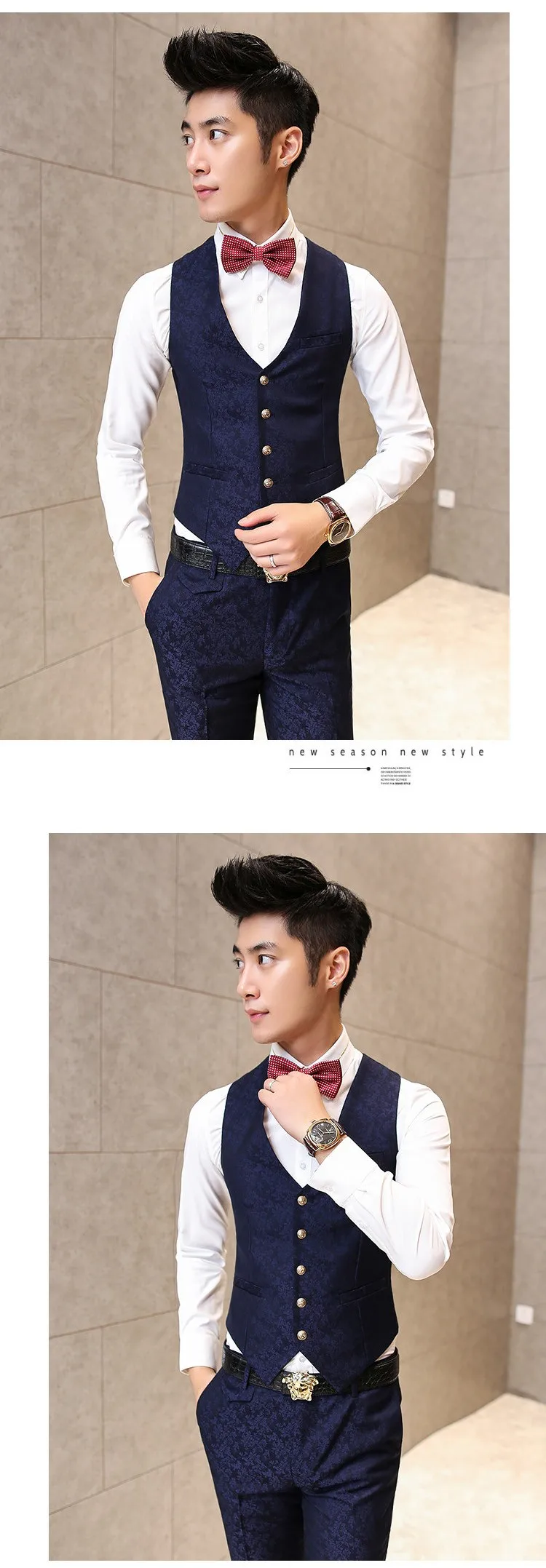 men navy vest 2