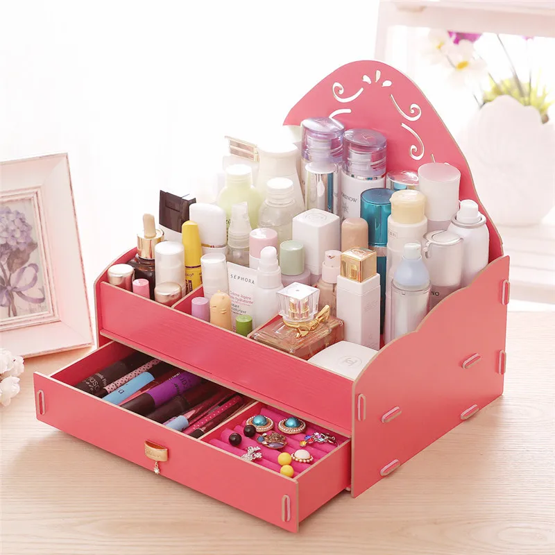 

Fashion Cosmetic Orgainzer Make Up Orgainzers Cosmetic Storage Boxes Organizer Make Up Lipstick Holders Boxes