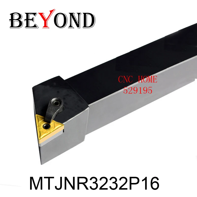 

BEYOND MTJNR MTJNL MTJNR3232P16 MTJNL3232P16 32mm external Turning Tool Holder Boring Bar CNC Lathe Cutting Cutter Tools Holder