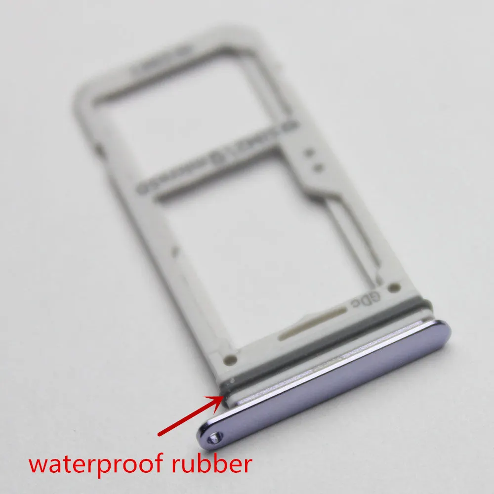 10PCS Original Dual Sim 2 Card+MicroSD Holder Slot Tray For Samsung