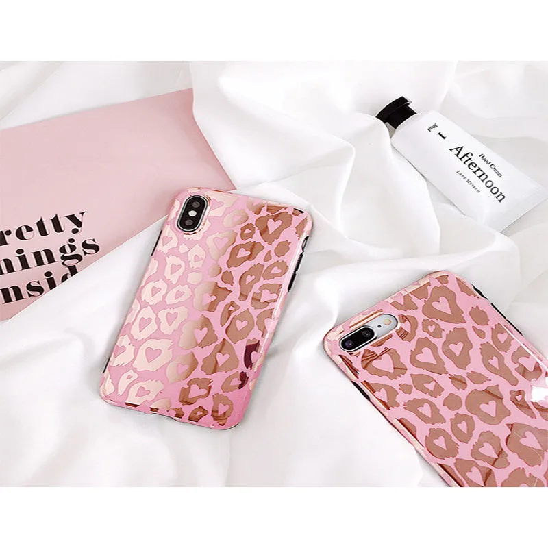 Популярный золотой Леопардовый принт для 8plus aplex Mobile PhoneCase XS Max/XR/iPhoneX/7 p/6