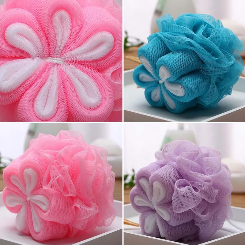 Floral Bath Ball Clean Bath Flower Bath Flower Towel Foaming Toiletries