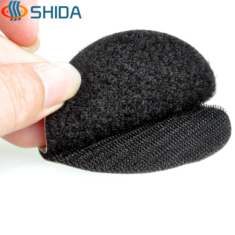50 Pairs 6.8cm Width Round Dots Self Adhesive Fastener Hook and Loop