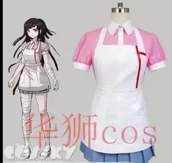 Горячая Супер Danganronpa 2 Косплей Mikan Tsumiki японский аниме костюм на заказ полный комплект униформа вечерние вечеринка Хэллоуин