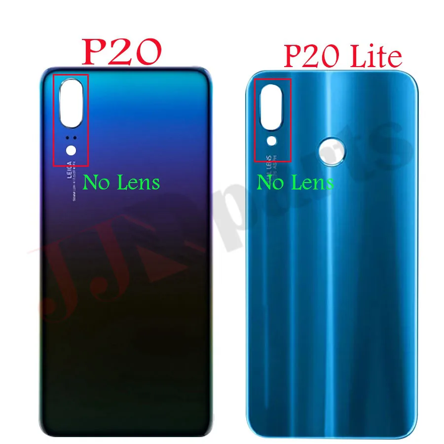 Чехол на заднюю дверь huawei p20 lite для задней панели huawei p20 lite Nova 3e, заднее стекло с крышкой для объектива камеры, замена p20 lite