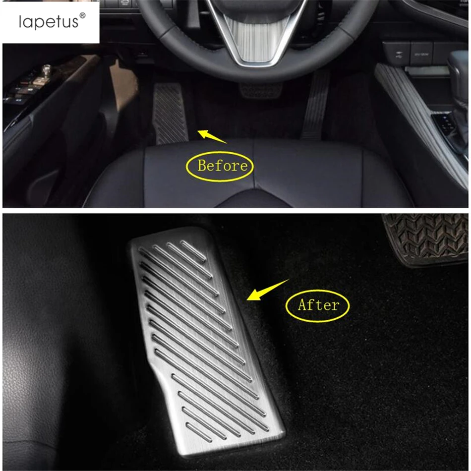 Аксессуары Lapetus подходят для Toyota Avalon 2019 2020 нержавеющая сталь левая ножная педаль