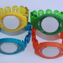 25 шт. красный цвет ABS наручный браслет с технологией радиочастотной идентификации с 125 кГц EM4100 chipfor сауна Резорт отель водонепроницаемый доступ