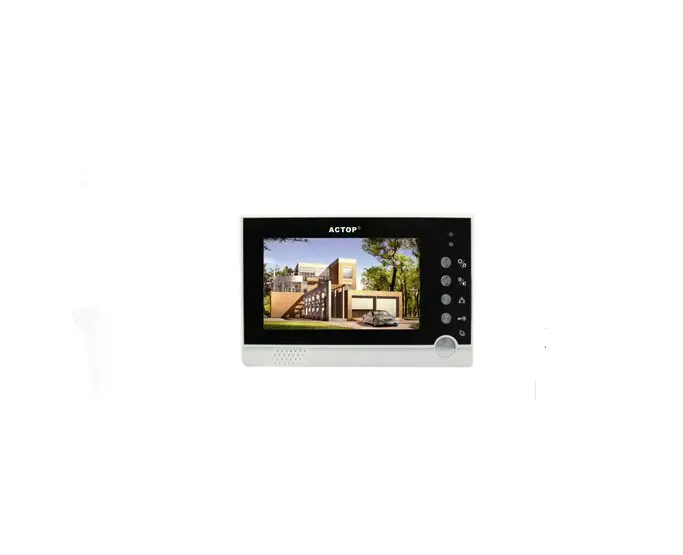 Professional Smart Home 7 Inch Video Door Phone Doorbell Intercom Keyfob One to One Video Doorphone Kit Configuration D159C