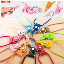Antirr сотовый телефон мобильный шеи цепи ремни камера ремни брелок Шарм DIY повесить веревку Лариат Ремешок MP5 4 3 U флэш-диск#40
