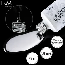 1pc nouveauté couche de finition (mise à niveau lingette couche de finition/réparation Active pas de lingette couche de finition) brillant UV vernis à ongles gel LED(China)