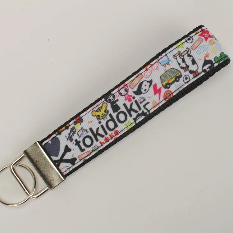 1'25 мм 22 см мультфильм tokidoki шаблон брелок, пользовательские брелок браслет персонализированные брелки - Цвет: Антикварная бронза