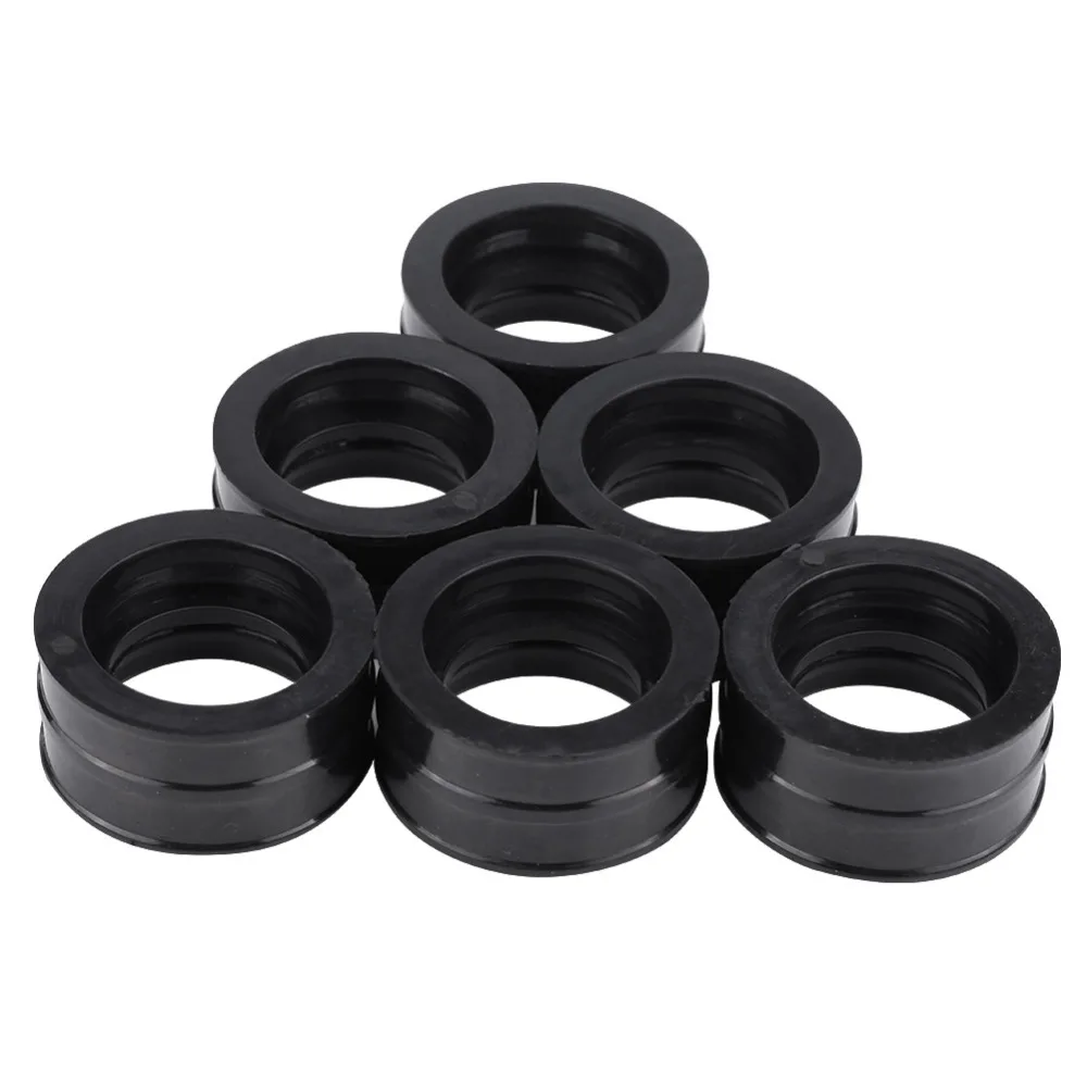 

6Pcs Motorcycle Carb Carburetor Intake Manifold Boot Joint for HONDA CBX1000 1979 1980 Carburetor Interface New Arrive