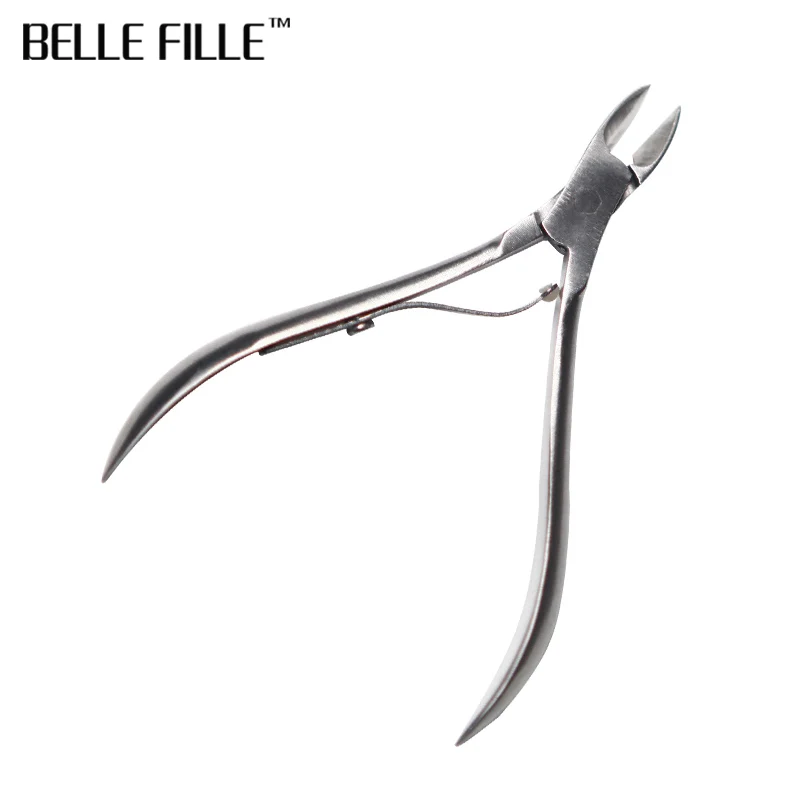 Belle Fille инструменты для ногтей щипцы кутикулы Инструмент Ложка Толкатель