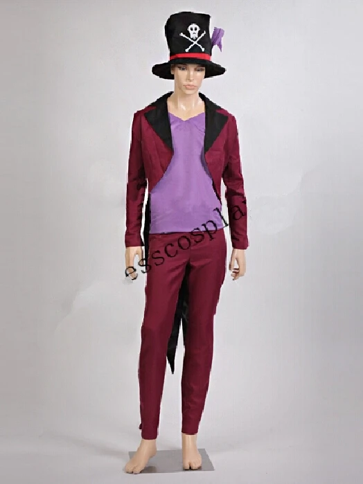 The Princess And The Frog Cosplay Doctor Facilier Costume Men Clothing