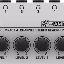 HA400 усилитель для наушников ультра-компактный 4 канала ha400 мини аудио стерео усилитель для наушников с адаптером питания