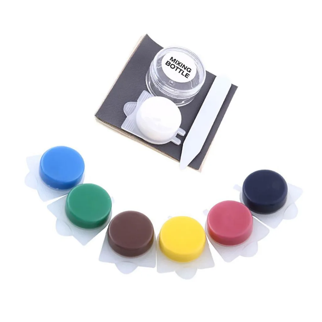 Auto Sofas Leather Repair Tool Kit No Heat Liquid Car Seat Hole Rips