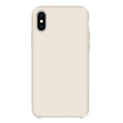 Силиконовый чехол IMIDO для iPhone 6/6 S/5/SE7/8 Plus X/Xs/XR/Xs/Max официальный силиконовый чехол для телефона в розничной упаковке - Color: Antique white