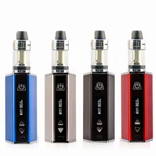 1 80W Adjust E cigarette Kit font b Vape b font Pen 2ml Atomized Tank Starter
