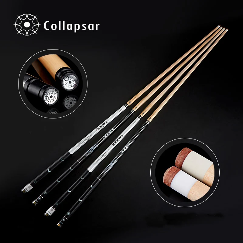 Cue Stick 2 шт 58 дюймовый клен деревянный вал черный белый 11 5 мм/13 мм наконечник